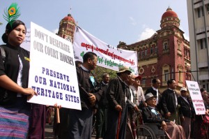 Myanmar Lawyers Network protest 3 © Hein Htet Mizzima