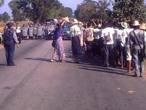 Miners Marching to Naypyidaw © DVB