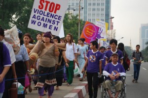 VAW Day in Rangoon