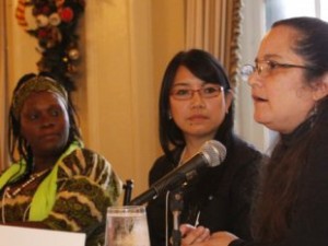 3 Women Honorees at Luncheon © AJWS