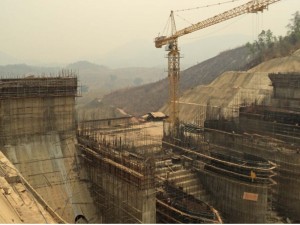 Thaukyekhat Hydro Dam near Taungoo Karen State © KESAN