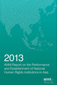 ANNI Report 2013 Cover