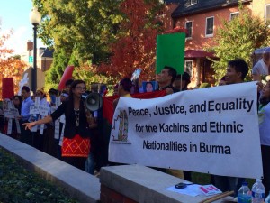 Nov 1 protest VIIII by Kachin Alliance