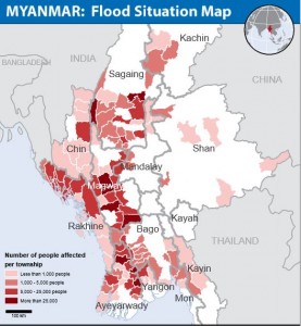 Flooding in Burma