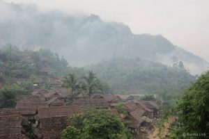 Mae La refugee camp along the Thailand-Burma border